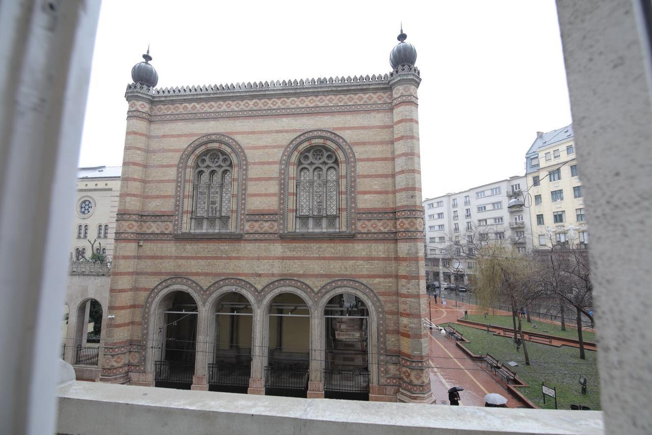 Jacuzzi Sinagoga View Daire Budapeşte Dış mekan fotoğraf